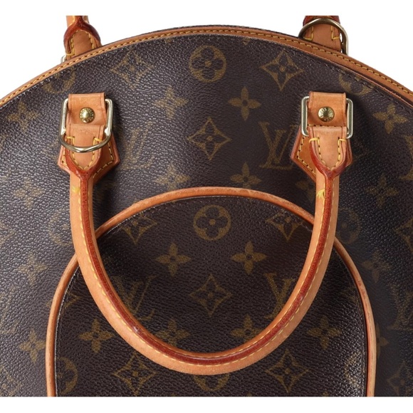 Louis Vuitton Ellipse MM Satchel Handbag M51126 Brown Monogram Canvas - Picture 7 of 15